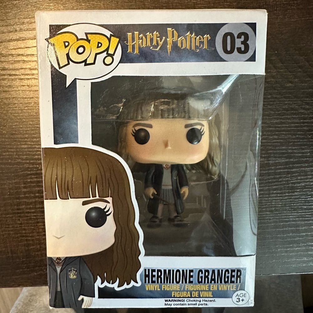 Funko Pop Hermione Granger Figure - Black and Brown